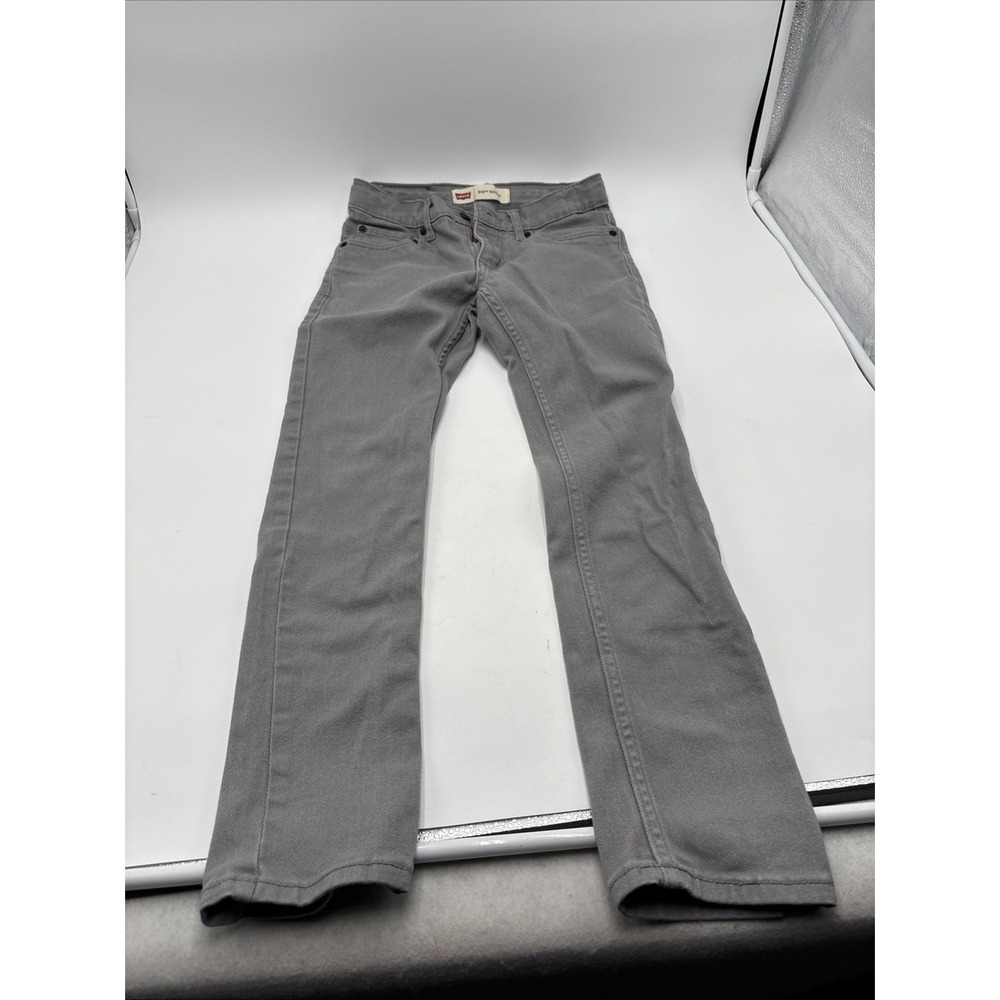 Levi's Strauss 510 Skinny Jeans Black‎ Label Gray 26W 26L 98% Cotton 2% Elastane